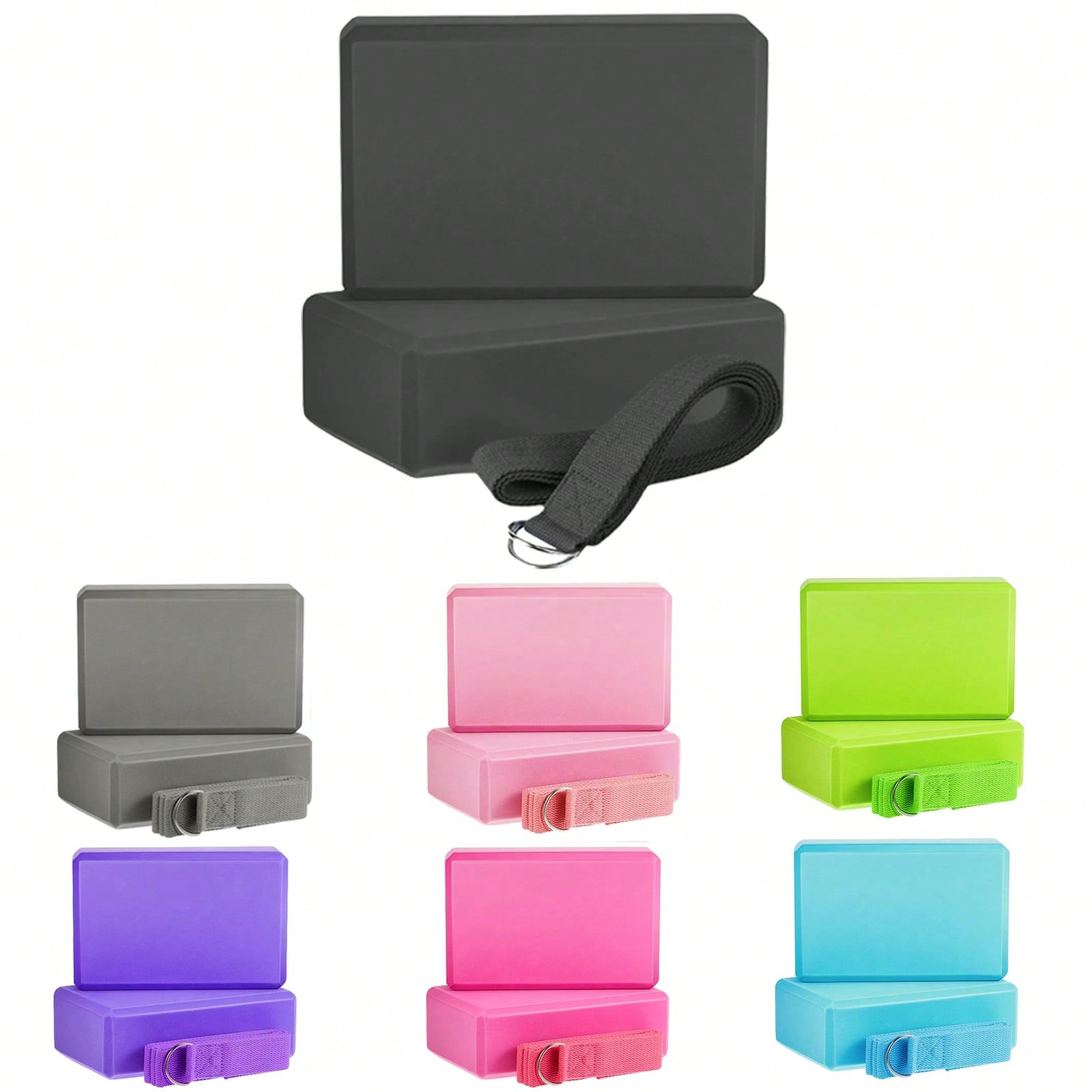 Yoga Block Cork - قطعتان من قوالب اليوغا المصنوعة من