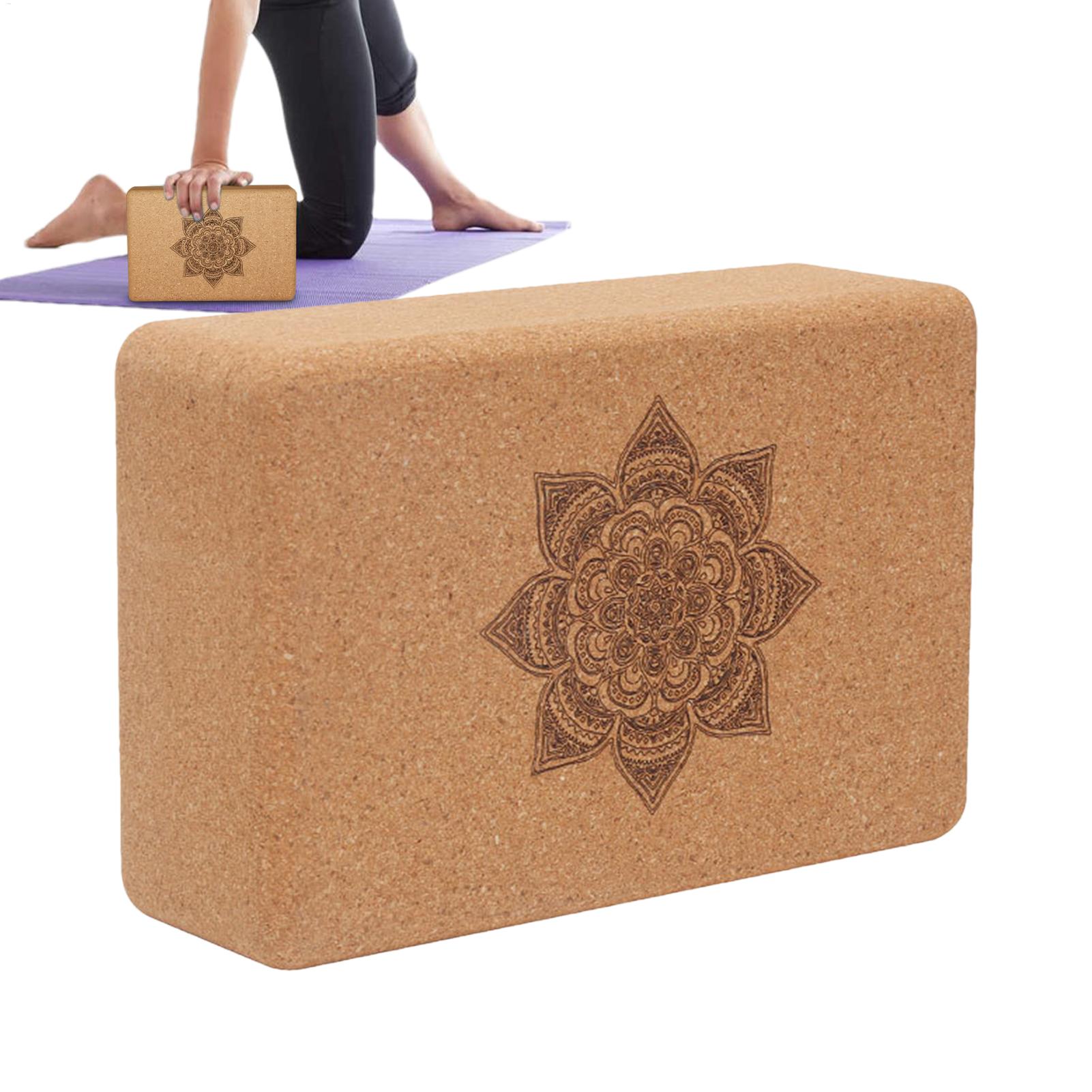 Yoga Block Cork - كتلة يوغا من الفلين، كتل رياضية