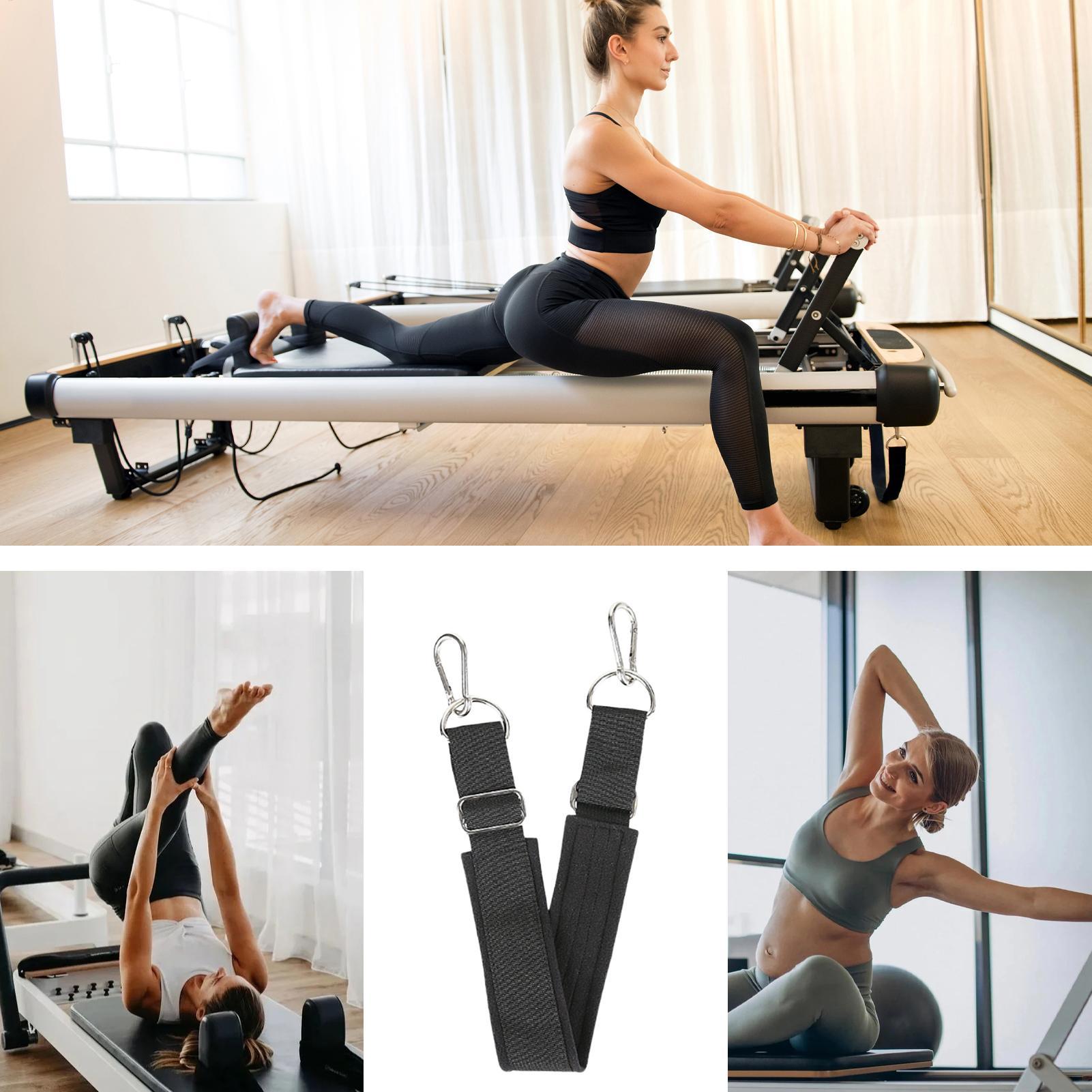 Pilates Yoga Studio - حزام قدم للبيلاتس مُسمك وقابل للتعديل
