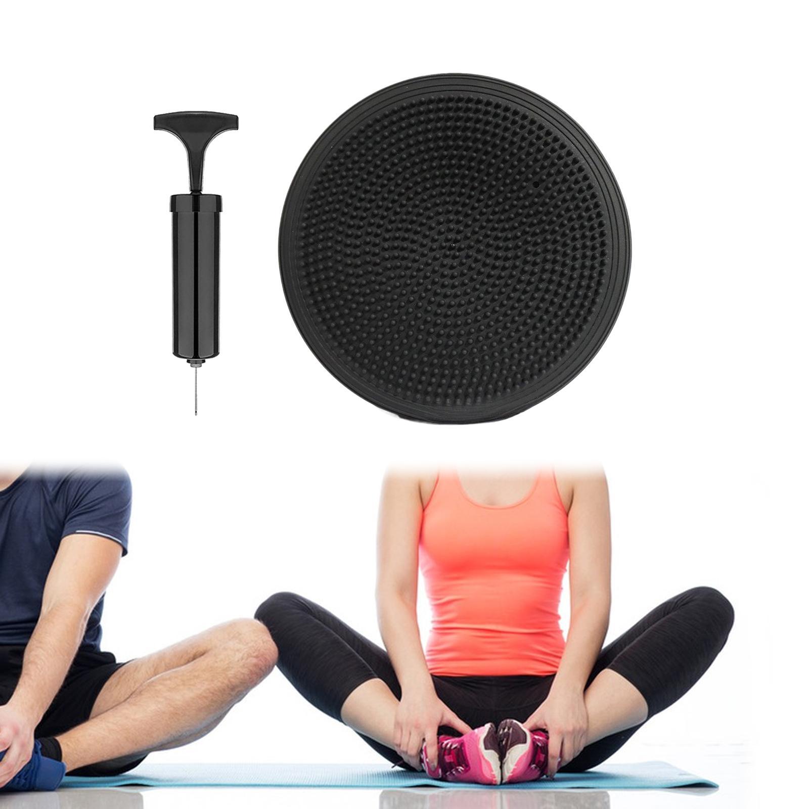 وسادة متوازنة للبالغين مع مضخة - مراجعة Exercise Disc Inflatable وسعره