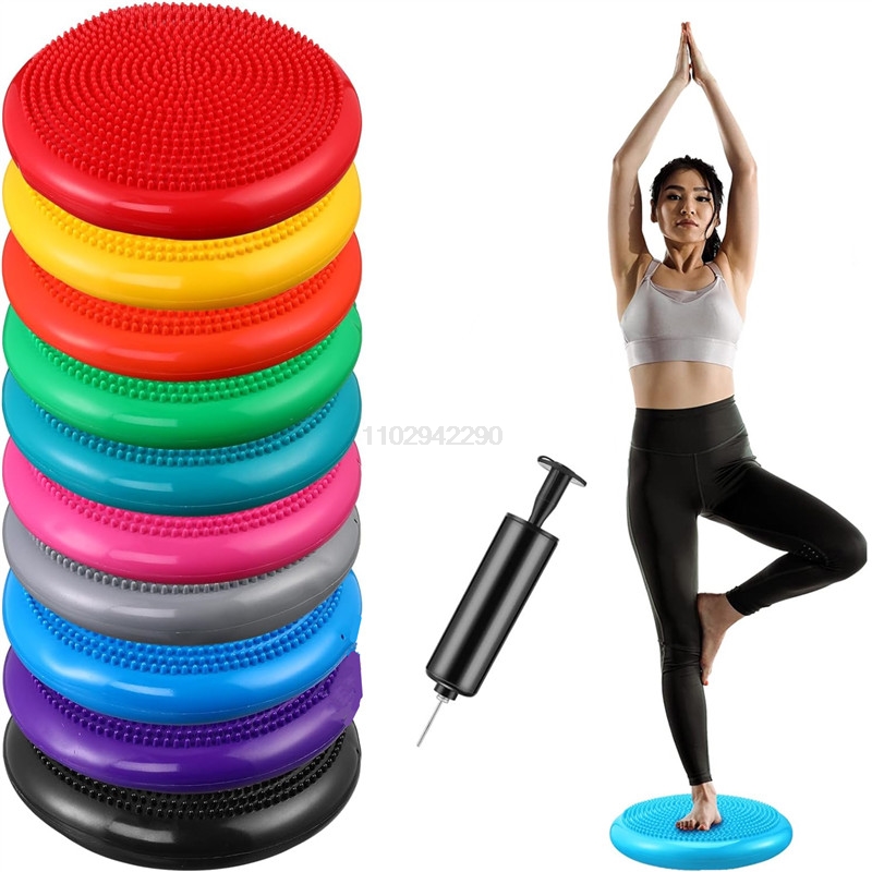 13.5in / 34 سنتيمتر تضخم تمايل - مراجعة Exercise Disc Inflatable وسعره
