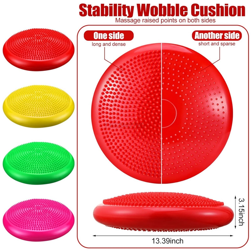 13.5in / 34 سنتيمتر تضخم تمايل - مراجعة Exercise Disc Inflatable وسعره
