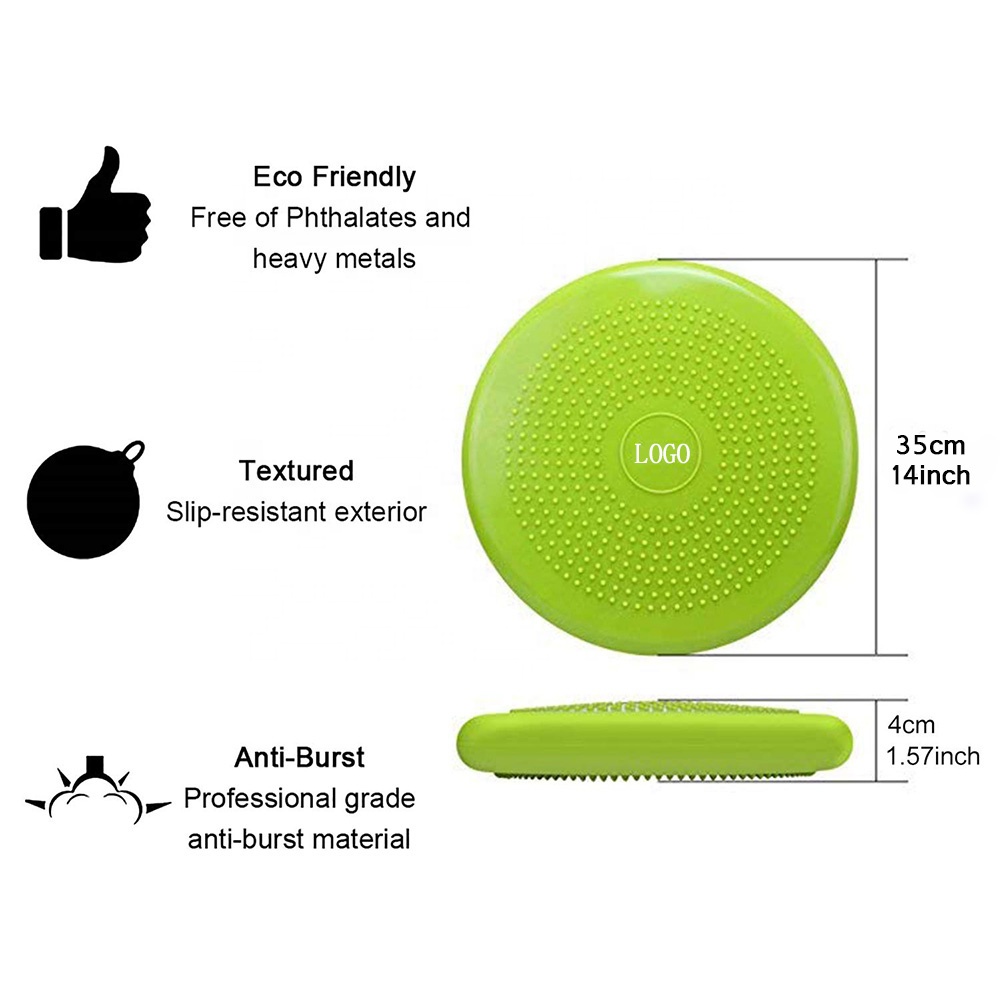 وسادة توازن قابلة للنفخ لليوجا - مراجعة Exercise Disc Inflatable وسعره