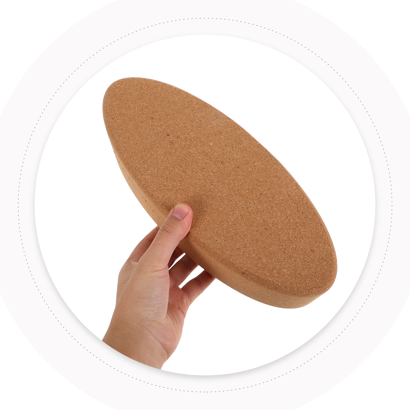 قالب يوغا بيضاوي الشكل من الفل - مراجعة Yoga Block Cork وسعره