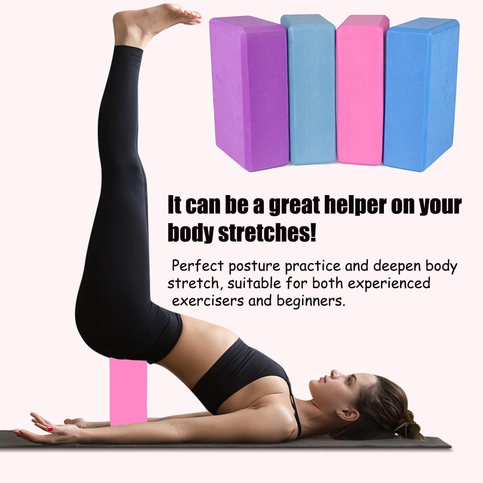 3 قطع تشمل 2 مكعب يوجا و1 شريط - مراجعة Yoga Block Cork وسعره