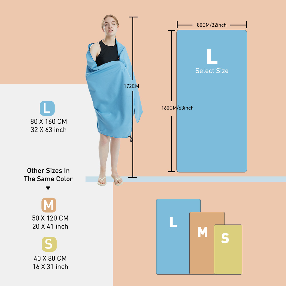 ستوكات منشفة رياضية سريعة الجا - مراجعة Pilates Yoga Towel وسعره