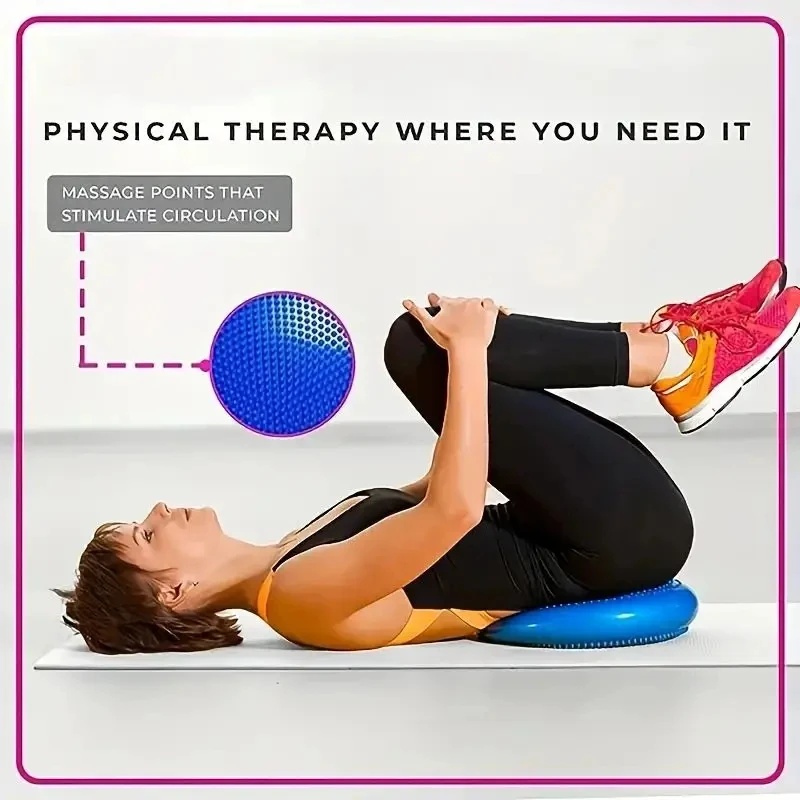 وسادة توازن قابلة للنفخ لليوغا - مراجعة Exercise Disc Inflatable وسعره