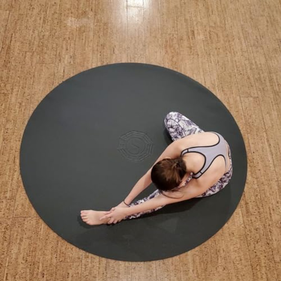 سجادة يوجا دائرية كبيرة مقاس 7 - مراجعة Pilates Yin Yoga وسعره