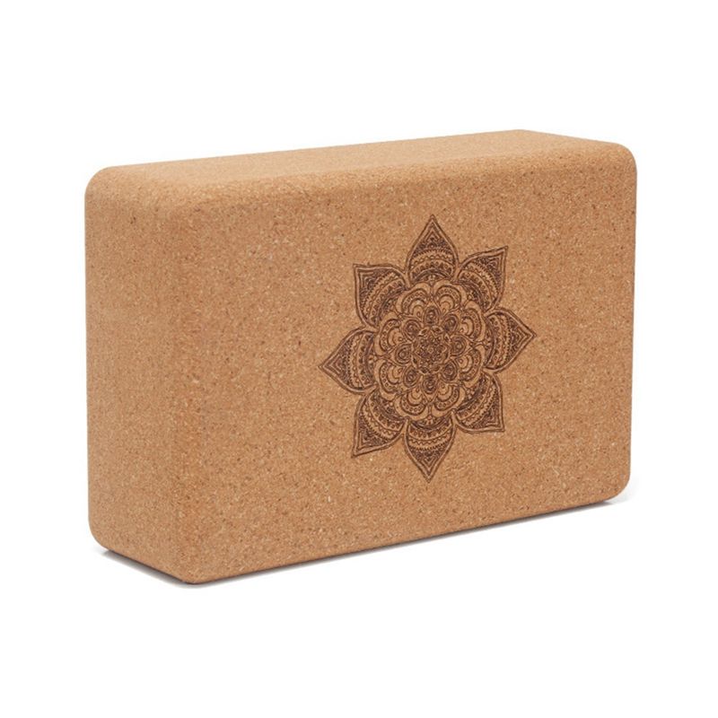 AED2-كتلة يوغا من الفلين، قوال - مراجعة Yoga Block Cork وسعره