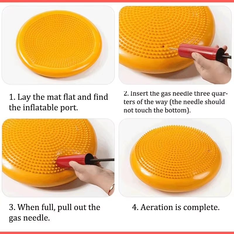 أطفال تمايل التوازن القرص وساد - مراجعة Exercise Disc Inflatable وسعره